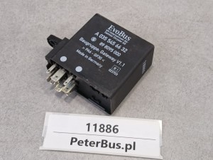 EvoBus A 035 545 66 32, nr 89 8095 000, Gateway V1.1., moduł sterujący Electronic Control Unit, bramka CAN 
