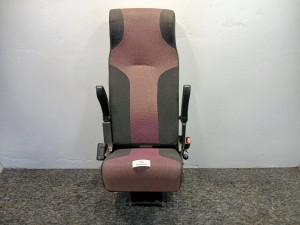 Fotel pilota, drugiego kierowcy BOVA Futura EURO 3, FHD, FLD, dwa podłokietniki, pas biodrowy, mocowany na nóżce