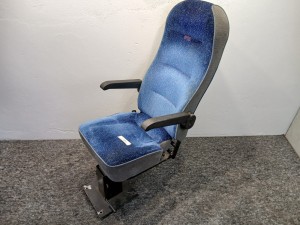 Fotel pilota bus-autobus, stawiany do pionu, mocowany do podłogi, pionowy fotel drugiego kierowcy