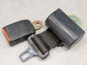 Pas bezpieczeństwa, biodrowy, zwijany automatycznie, ZESTAW pas + klamra, rozwija się w każdej pozycji, nie wymaga specjalnego ustawienia