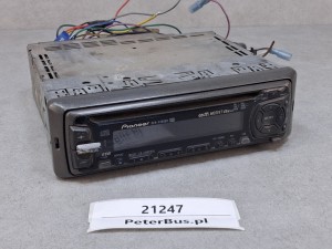 Radio Pioneer DEH-3000R, sprawne sprawdzone, wraz z okablowaniem, UWAGA: niesprawny odtwarzacz CD