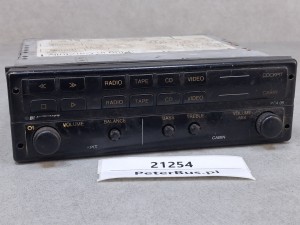 Blaupunkt BCA 05 wzmacniacz audio autobusu - GWARANCJA 100% sprawności - audio, kaseta, CD, video, sterowanie nagłośnieniem autobusu