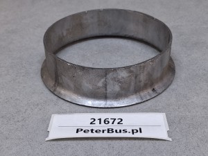 Redukcja, kołnierz, rozszerzenie, przejściówka rury wydechowej 120 x 133 mm