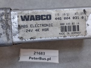WABCO 446 004 031 0, sterownik ABS, ASR, oryginał 1991 rok, WABCO 4460040310, Mercedes O405