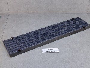 Odblask biały DAF, VOLVO Berkhof, tylna klapa silnikowa, oryginał wymiary 13 x 55 cm