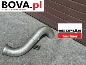 Rura układu wydechowego NEOPLAN Tourliner, dolotowa do tłumika, FABRYCZNIE NOWA 