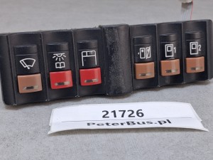 1368.004603001500 klawisze NEOPALN 2003 rok, wersja 1.0, zestaw przycisków, otwieranie drzwi, oświetlenie, wycieraczki