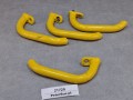 Rączka, uchwyt mocowany do fotela pasażera autobusu, metalowy, kolor żółty, długość 20 cm, SCANIA Omnilink