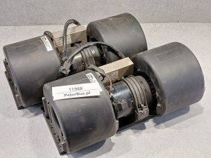 Dmuchawa podwójna, nadmuchy SPAL 006-B50-22, 24V, wraz ze sterownikiem, HISPACOLD 3200728
