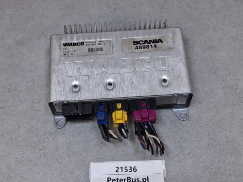 21536, Sterownik ABS-D WABCO nr 446 004 406 0, SCANIA CENTURY, 4S4M, SCANIA nr 489814  (5).jpg