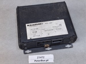 Wzmacniacz autobusowy BLAUPUNKT BPA 2480, nr 7 607 005 302, SCANIA IRIZAR   - 100% sprawności GWARANCJA 