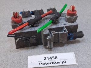 Elektrozawór otwierania drzwi WABCO nr 4726000220, SCANIA, SETRA 415, Mercedes Travego, nr 472 600 010 6, nr WABCO 472 600 022 0, nr 81.74920-6003 