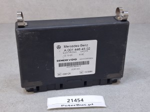 Moduł, sterownik Mercedes-Benz A 001 446 45 02, Electronic CPC/FR, Siemens VDO A2C53090684, ZGS 003