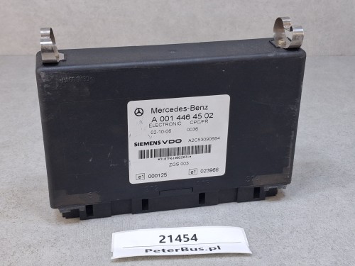 21454, Moduł, sterownik Mercedes-Benz A 001 446 45 02, Electronic CPCFR, Siemens VDO A2C53090684, ZGS 003 (4).jpg