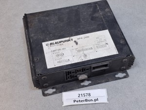 Wzmacniacz autobusowy BLAUPUNKT BPA 2480, nr 7 607 005 302, SCANIA IRIZAR   - 100% sprawności GWARANCJA, nr 7607005302