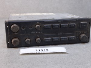 Wzmacniacz autobusowy  BLAUPUNKT BCA 08 TA, nr 7 607 803 010, panel sterownia RADIO, kaseta, AUX, video - 100% sprawny -  GWARANCJA, nr 7607803010
