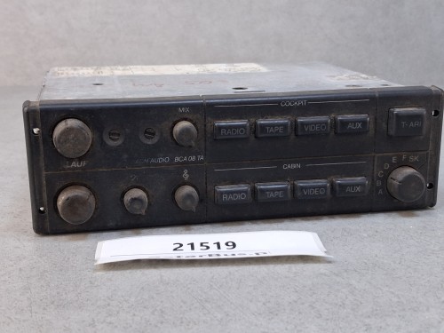 21519a, Wzmacniacz autobusowy  BLAUPUNKT BCA 08 TA, nr 7 607 803 010, panel sterownia RADIO, kaseta, AUX, video - 100% sprawny -  GWARANCJA, nr 7607803010 (7).jpg