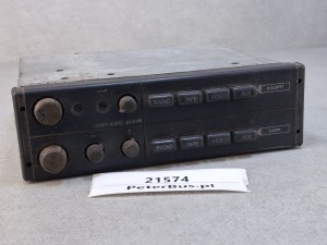 Wzmacniacz autobusowy  BLAUPUNKT BCA 05, nr 7 607 005 200 5, panel sterownia RADIO, kaseta, CD, video - 100% sprawny  GWARANCJA