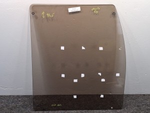 Przegroda, szyba, ścianka za fotelem kierowcy IRISBUS RECREO, Crossway, oddzielająca kierowcę od pasażerów, wymiary wysokość 94,5 x 64 i 80 cm szerokości, oryginał IRISBUS