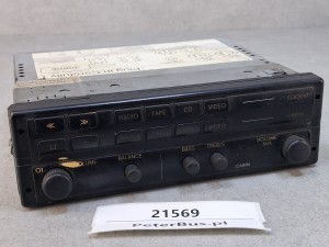 Wzmacniacz autobusowy BLAUPUNKT BCA 05 - nr 7 607 005 200 6 - uszkodzony lewy potencjometr