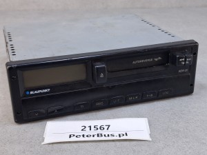 Radio autobusowe BLAUPUNKT RDR 05, NR 7 607 005 006 0  - 100% sprawny - GWARANCJA 