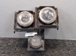 Lampy przednie AUTOSAN RAMZES A1112T prawy przód, zestaw 3 lamp wraz ze stelażem mocującym, nr 549 550 697