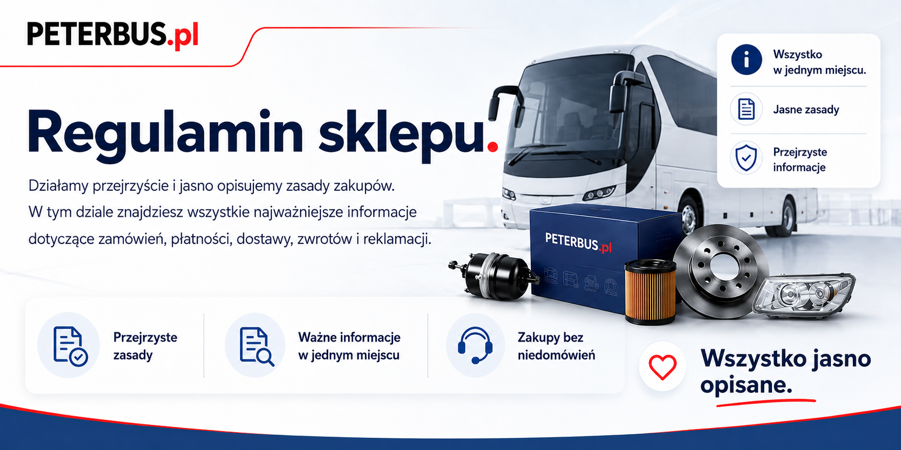 Regulamin sklepu Peterbus