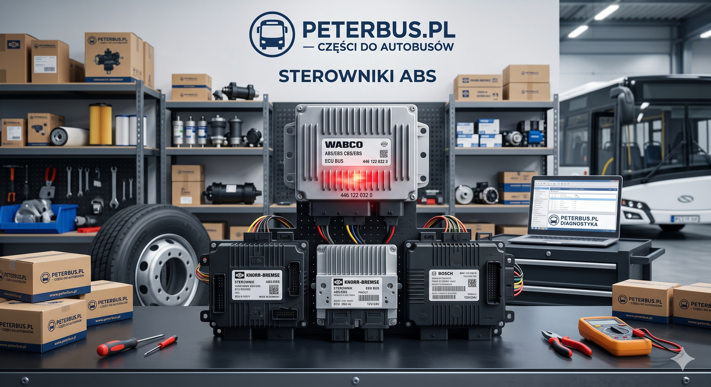 Sterowniki ABS do autobusów