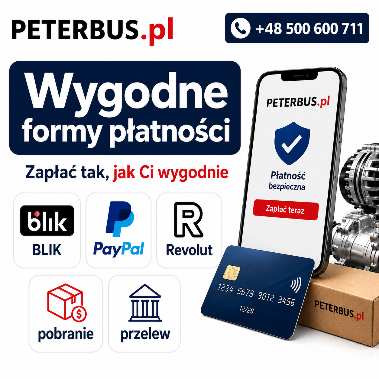 Wygodne formy płatności