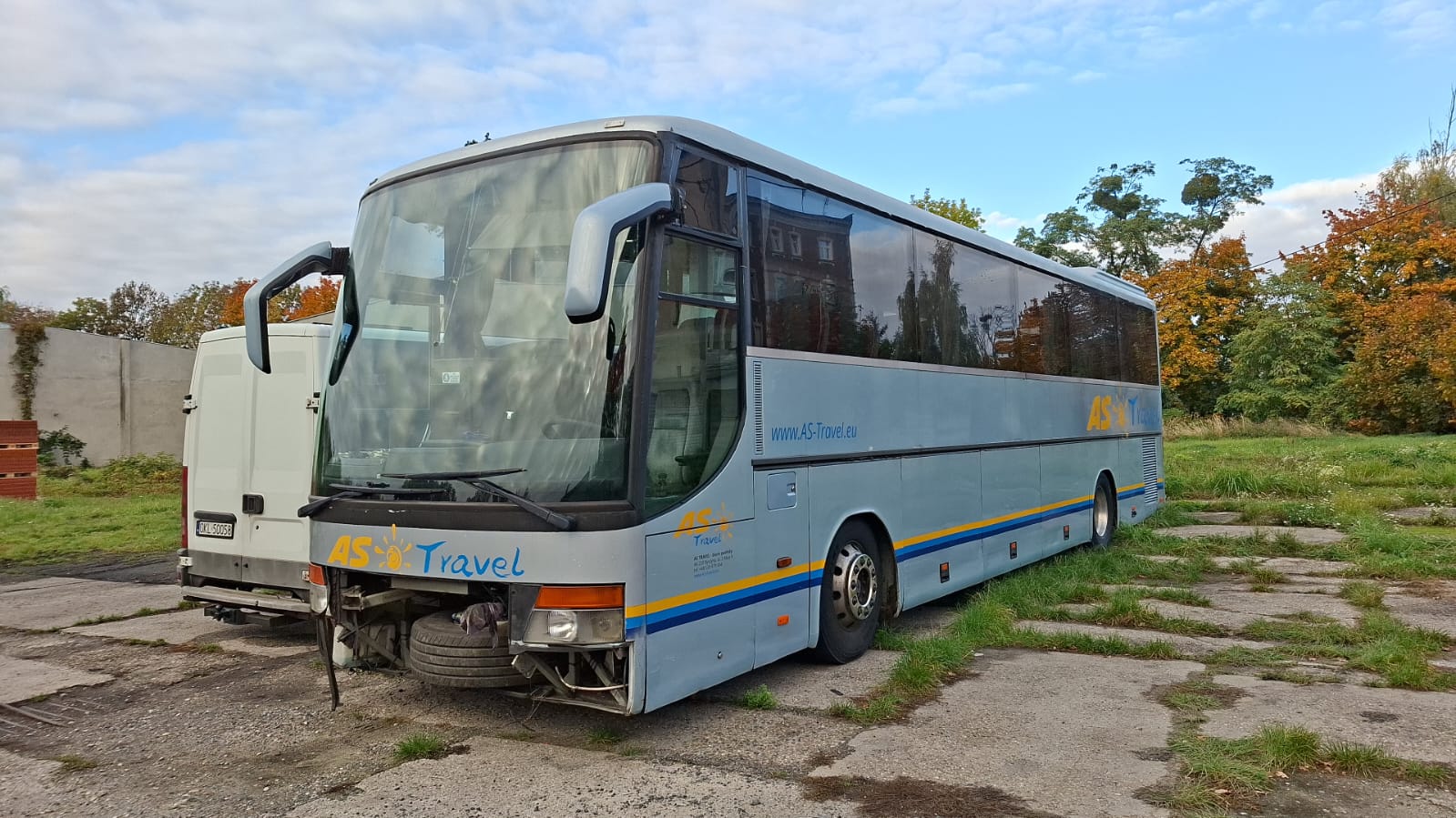 SETRA S315 GT-HD po zwarciu instalacji elektrycznej
