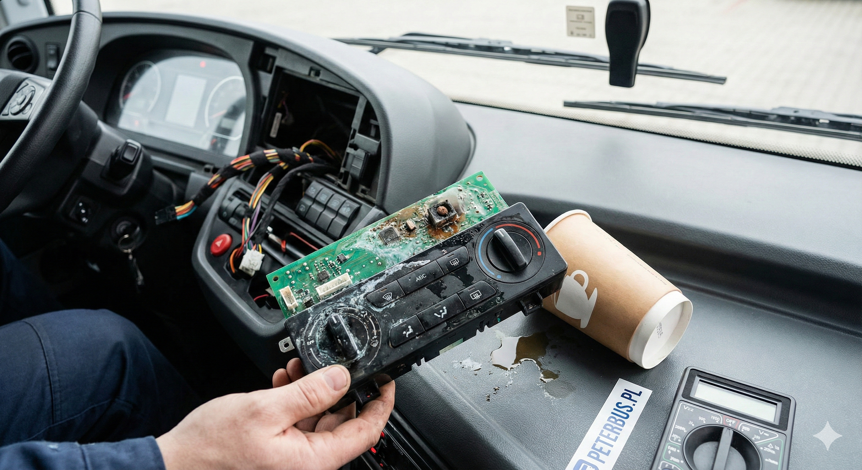 Mózg autobusu na awarii. Dlaczego padają sterowniki i moduły elektryczne? 4 główne przyczyny.